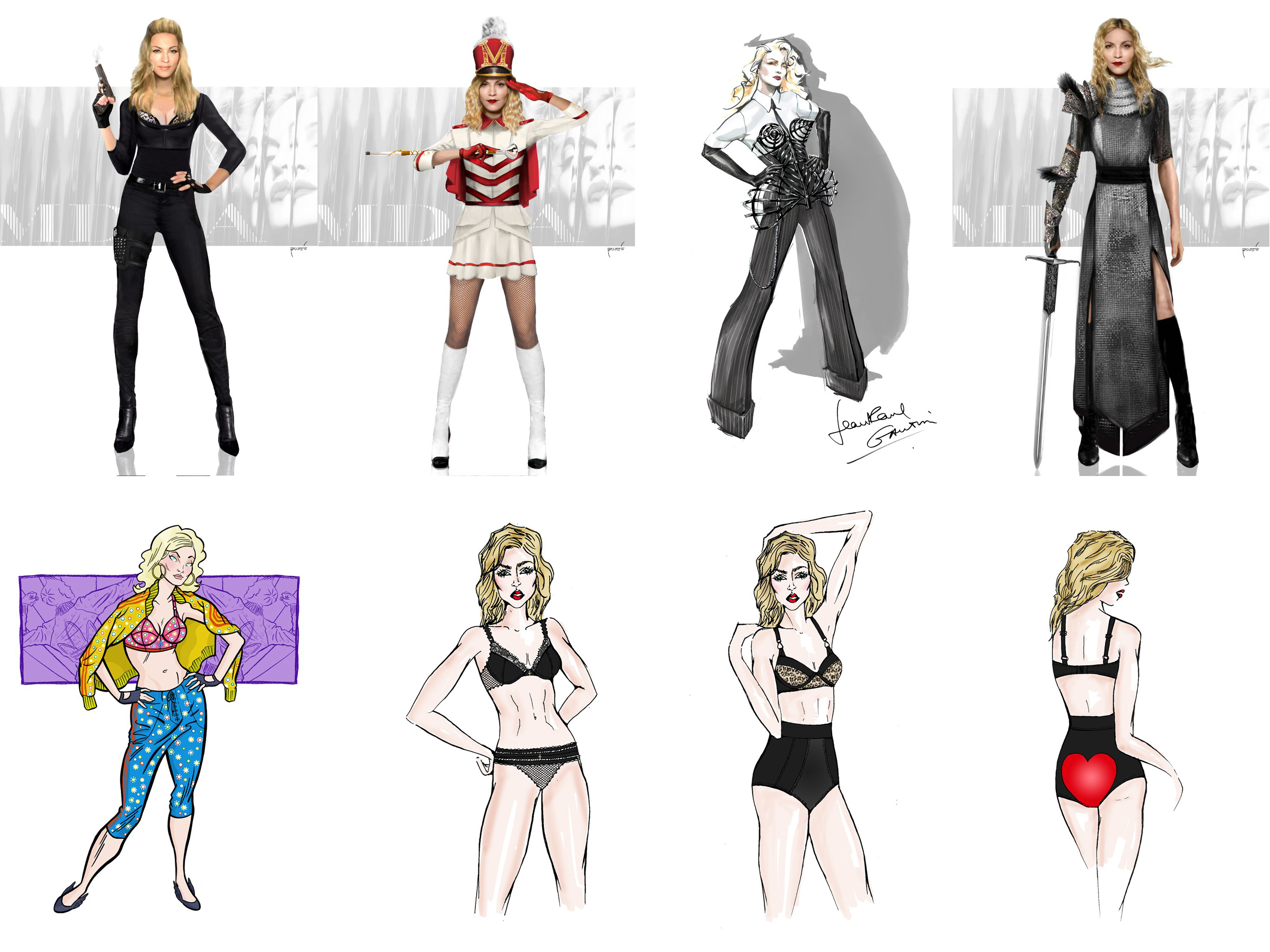 Gira >> MDNA Tour 2012 - Página 43 Costumes_001