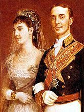 Alfonso XII y María de las Mercedes de Orléans y Borbón - Página 2 Monarquia15alfonsoxiimariadelasmercedes