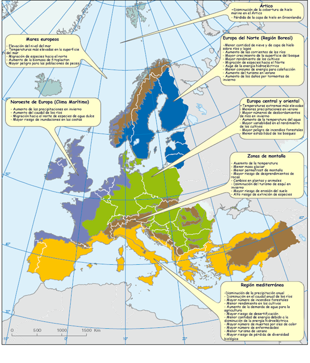 El ritmo de calentamiento en Europa, es más rápido que en otras muchas partes del mundo. O_rios1