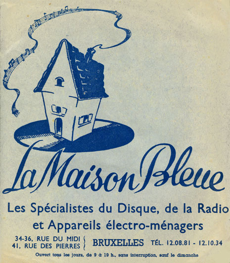 Disquaires - Page 3 78-tours-La-Maison-Bleue