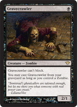 Flayer of the hatebound + Gravecrawler Gravecrawler-Dark-Ascension-Spoiler