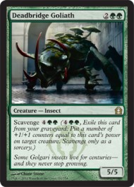 Magic: the Gathering Deadbridge-Goliath-Return-to-Ravnica-Spoilers-190x265