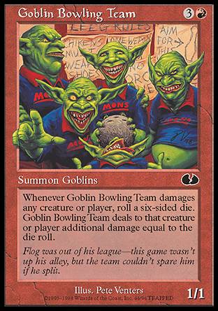 UNGLUED & UNHINGED Goblin-bowling-team