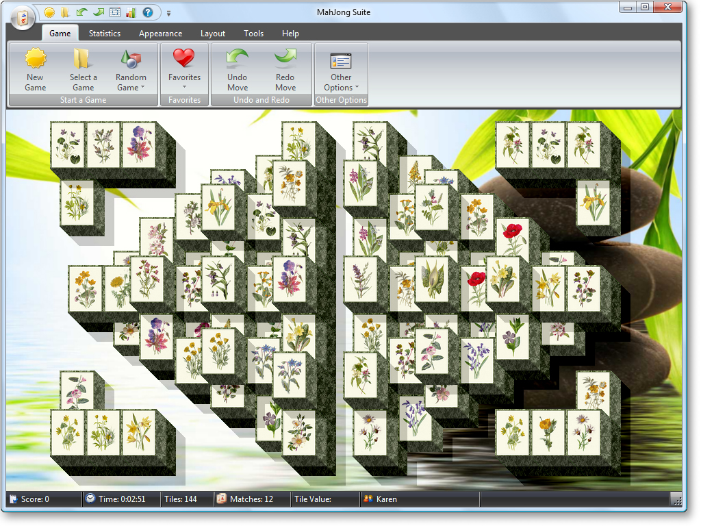 Mahjong Suite 2007 Version 4.1 Mahjongsuite_frame_screenshot
