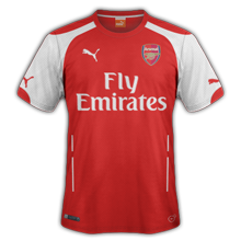 Arsenal Arsenal-maillot-foot-domicile-2015