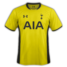 |EUROLIGA| Plantilla Tottenham Hotspur Tottenham-troisieme-maillot-third-2014-2015