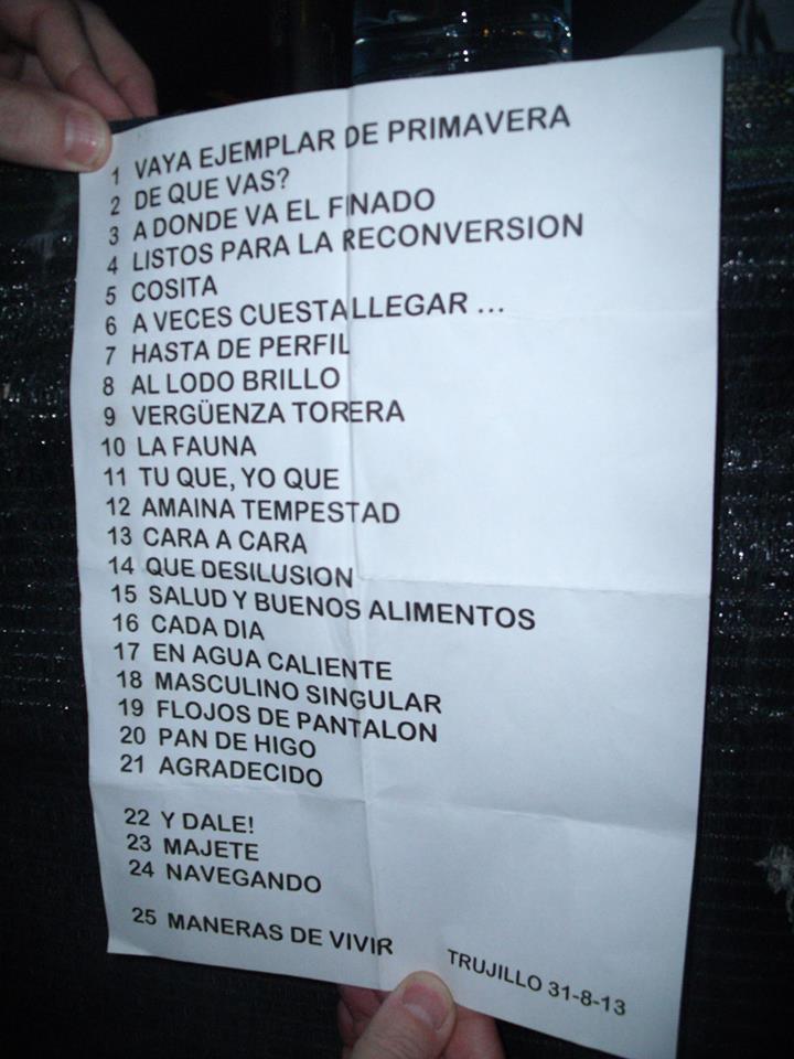 Fogerty - JOHN FOGERTY ANUNCIA GIRA EUROPEA A FINALES DE JUNIO - Página 20 Setlist-rosendo-trujillo