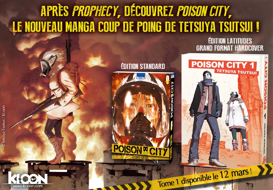 Salon du Livre de Paris du 20 au 23 mars 2015 Poison-city-ki-oon-annonce