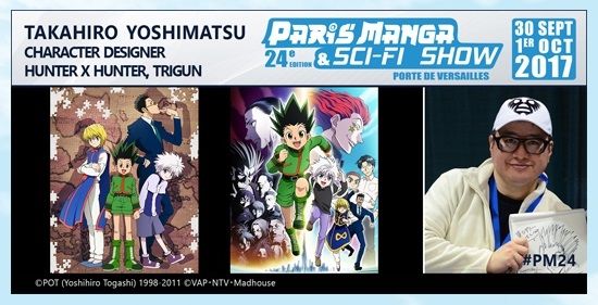 Paris Manga 24 le 30 septembre et 1er octobre 2017 Takahiro-yoshimatsu-paris-manga-event