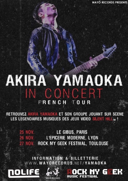 News et concerts musique asiatique - Page 7 Akira-yamaoka-concert-france-nov-2016