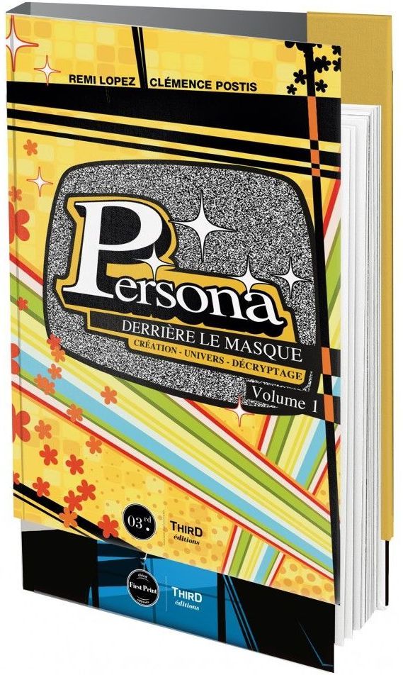 [Third Editions] News  Persona-derriere-le-masque-tome-1-first-press