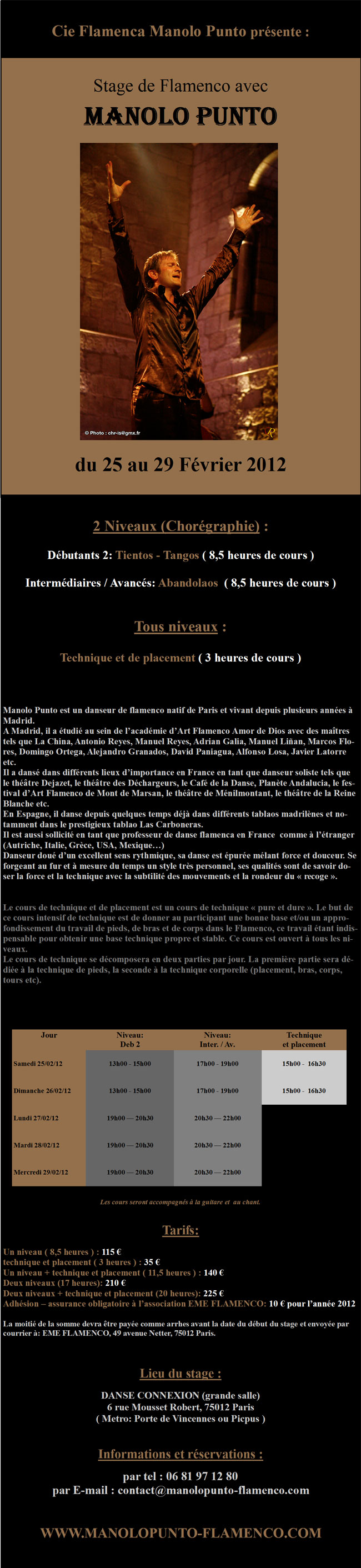 Manolo Punto stage flamenco à Paris du 25 au 29 février 2012 Stage_manolopunto0212
