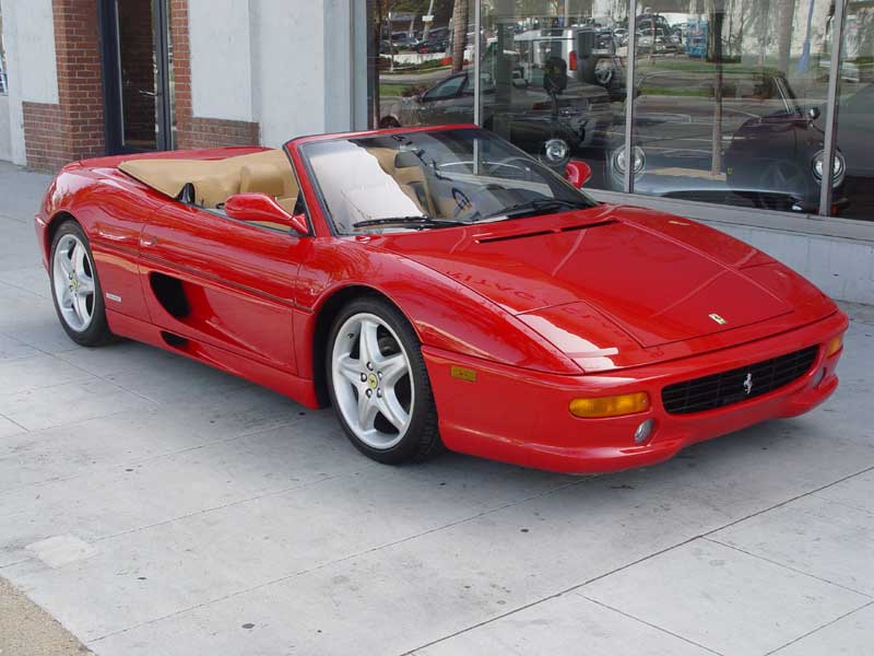 Bugün aklımızdaki otomobil Ferrari-F355-Spider