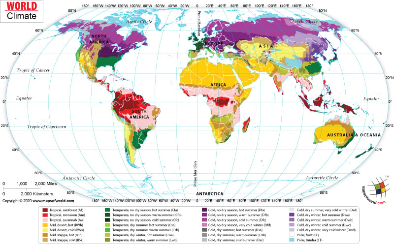 Relocalisation internationale : cartes et liens Climate-world