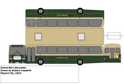 Maquettes de bus  HELLER ? , non NOREV, en route ! ! ! Crosville2_130