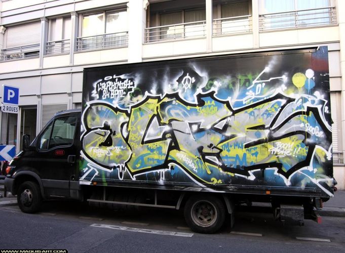 Alfe OPC-FM 15779-graffiti-alfe-2007-Camion-MaquisArt.com