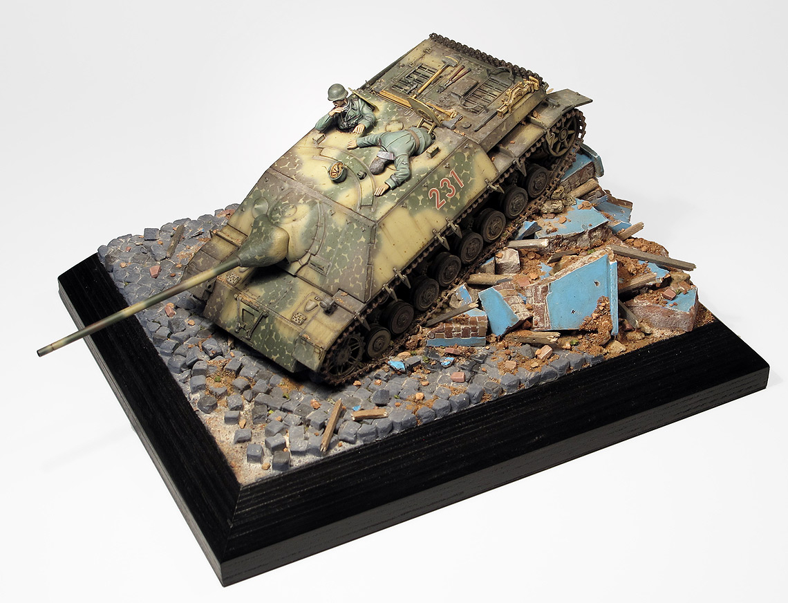 Diorama Ardennes (Puma, Sdkfz 250 Neu & Schwimm) JagdpanzerL70_AA08