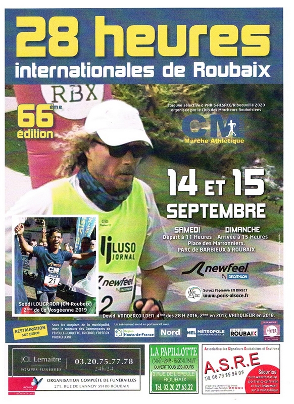 14 et 15-09-2019 - 28 heures de Roubaix Affiche-28h-Roubaix-2019