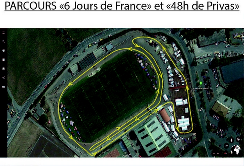 18 au 24-08-2019 - 6 jours de France et 48 heures à Privas Parcours-2019-boucle