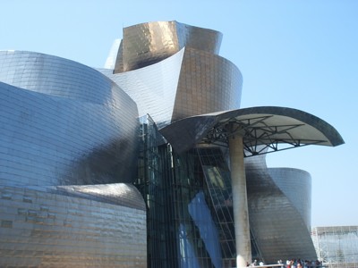 المعمارى  فرانك جيري Guggenheim_bilbao