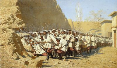 مدن تاريخيه000000000ابن الدلتا 400px-Vasili_Vereshchagin_Taking_of_Khiva