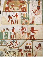  الحضارة الفرعونية 180px-Tomb_of_Nakht_(2)