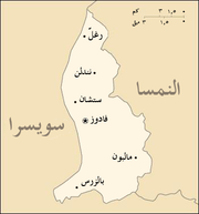 تاريخ  ليختنشتاين  180px-Liechtenstein_Map_arabic