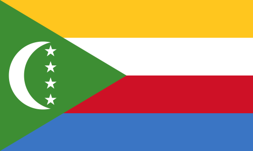 تاريخ جزر القمر 500px-Flag_of_the_Comoros.svg