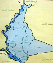 عدد سكان قرية المريج و التقسيم الإداري لمركز شبين  180px-240px-Qlayubia_Map2