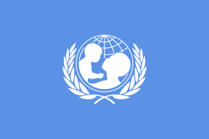 "اليونيسيف": "الكوليرا" انتشر في العراق وسوريا والبحرين والكويت 300px-Flag_of_UNICEF.svg