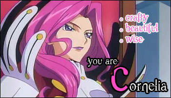 Code:Geass'da hangi karaktersiniz? Cornelia