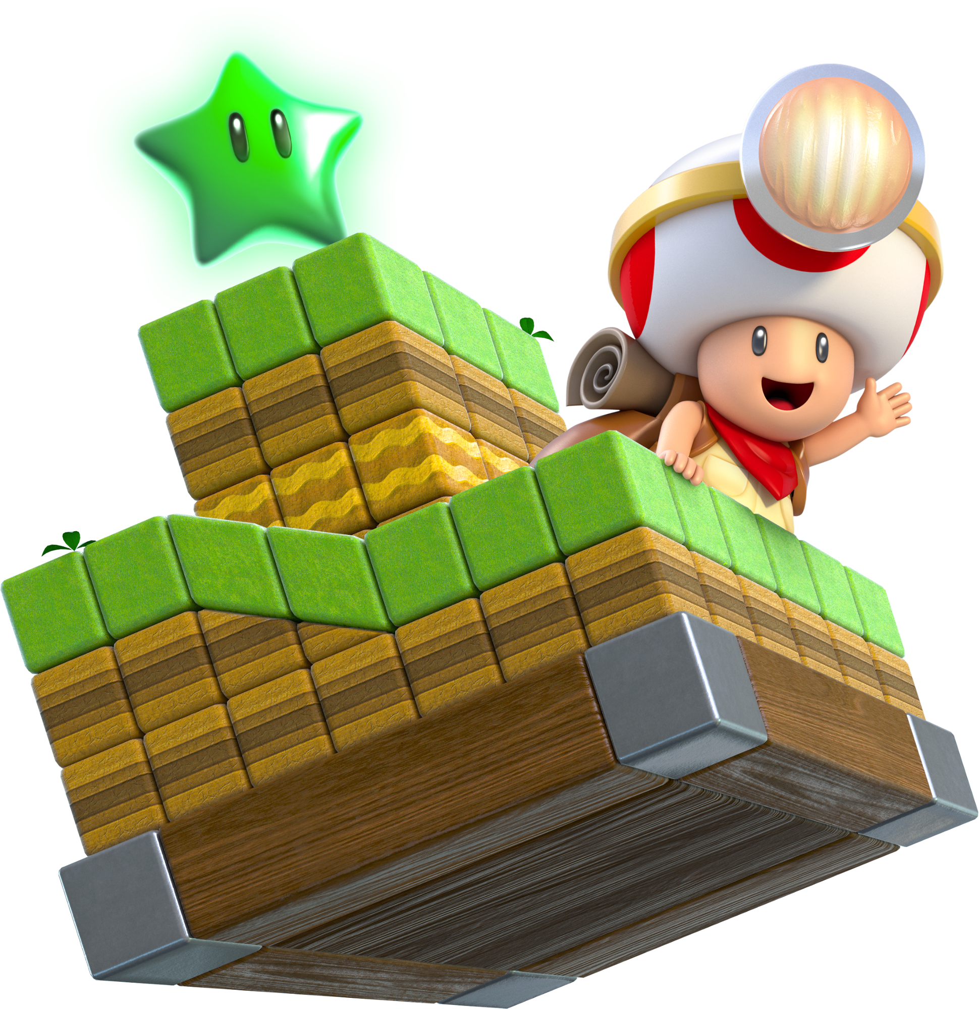 Novos Gameplays de Super Mario 3D World mostra os Níveis do Captain Toad e alguns usos do Gamepad Toad_Brigade_Captain_Artwork_-_Super_Mario_3D_World