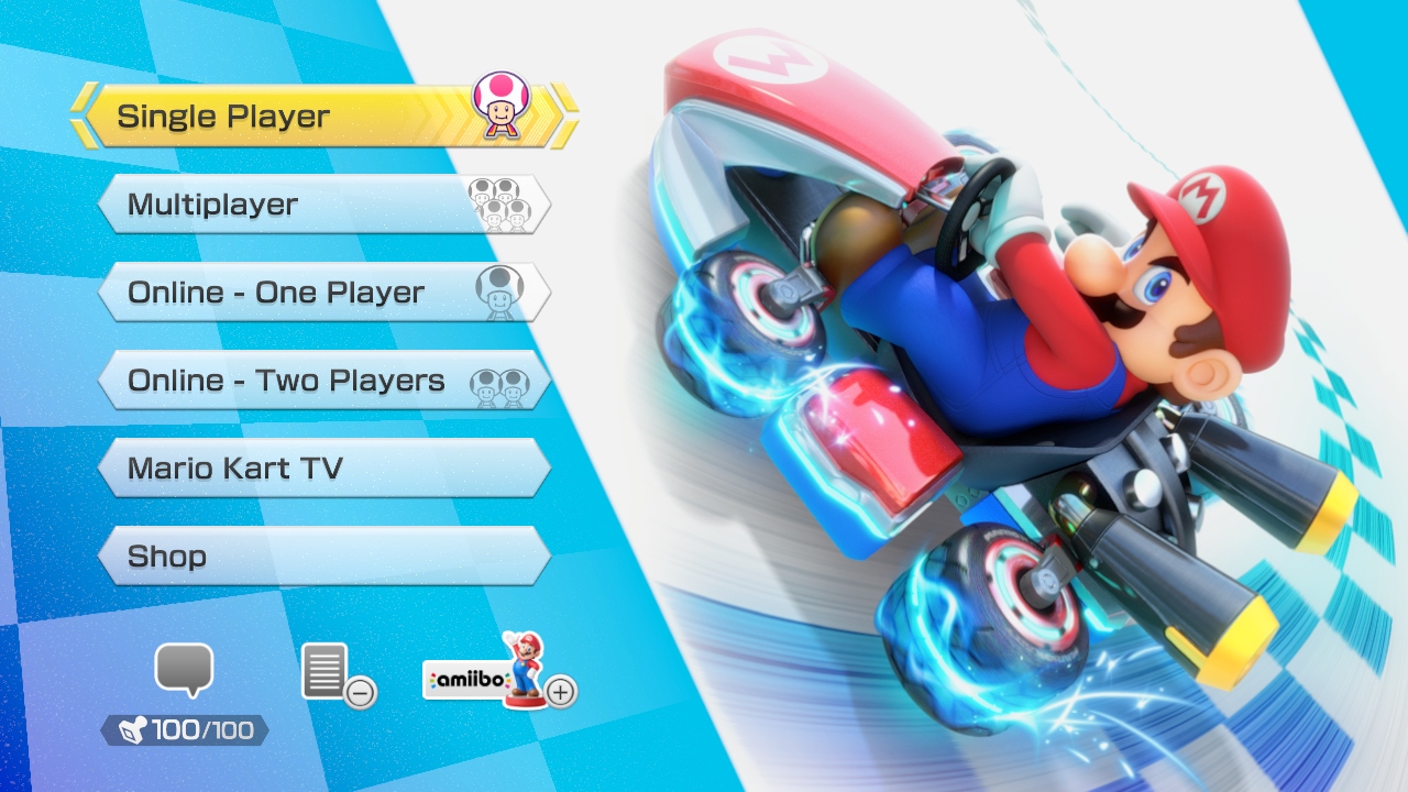 Mario Kart 8 !  MK8_Main_Menu