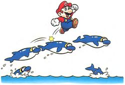 Nintendo revela a box art oficial do Mario Party 9. - Página 3 250px-SMW_Dolphins