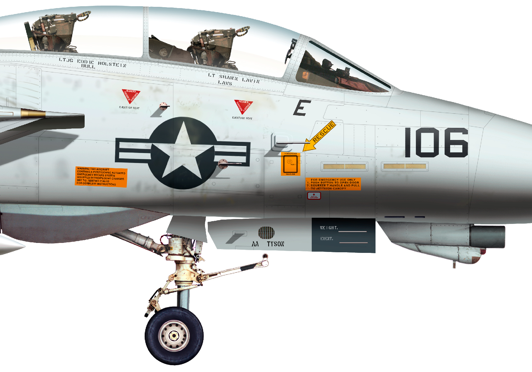Grumman F-14 Tomcat  (caza supersónico biplaza  USA ) F-14-New.cu.02c