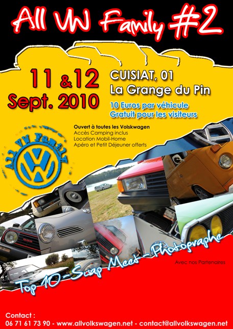 [01 Cuisiat] All VW Family #2 - Les 11 et 12 Septembre 2010 Affiche10