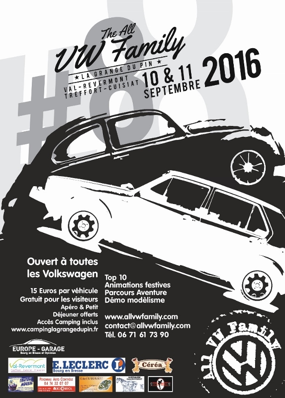 [01] All VW Family #8 - Les 10 et 11 Septembre 2016 All8