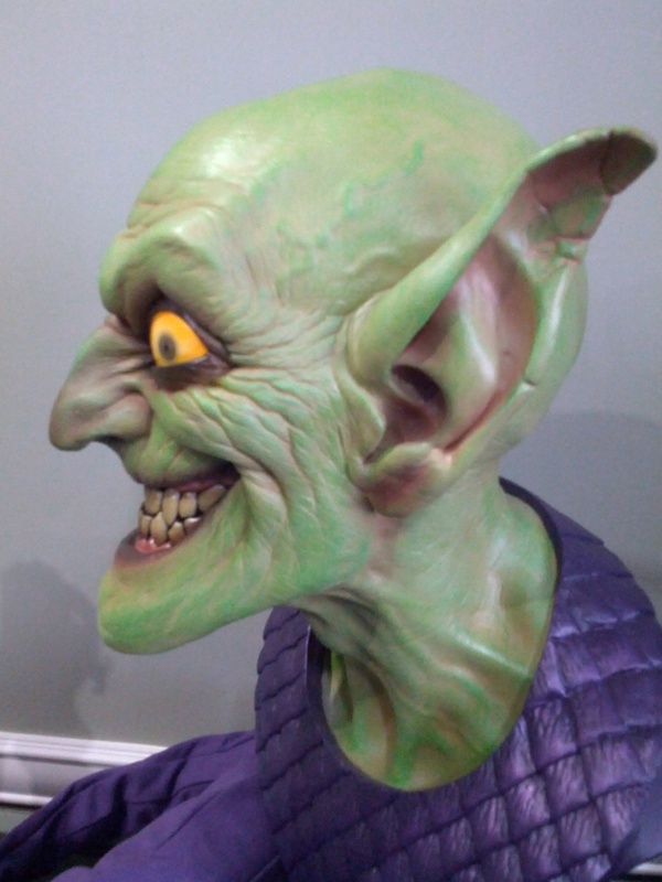 GREEN GOBLIN LIife size bust Ggob02