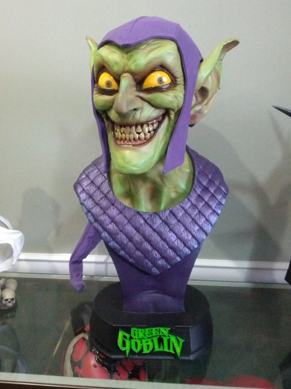 GREEN GOBLIN LIife size bust Ggob05