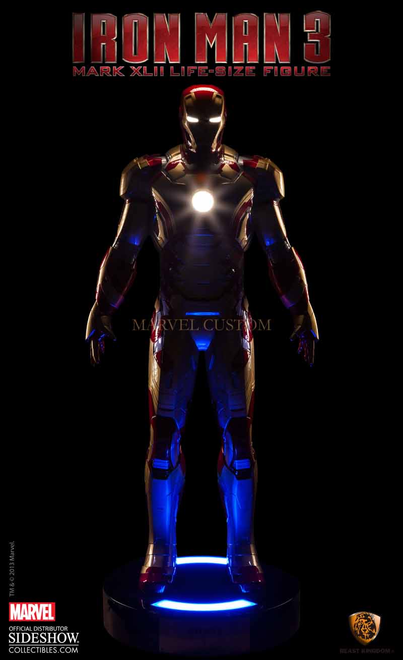 IRON MAN 3 MARK XLII Life size figure 902026_press05