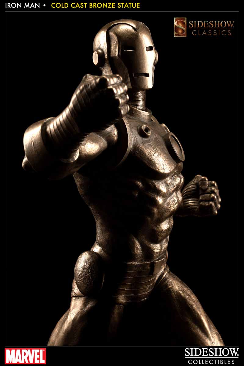  IRON MAN ' Sideshow classics 'Bronze statue 200304_press11