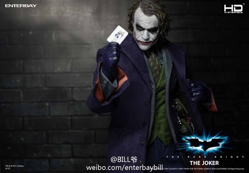 JOKER HEATH LEDGER : ENTERBAY - 1/4 SCALE 7