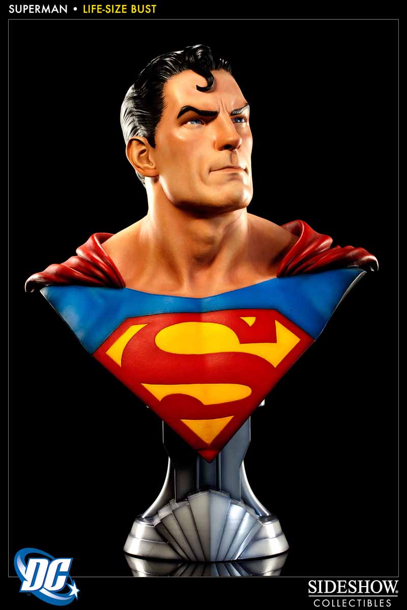 SUPERMAN LIFE SIZE BUST 400113_press01