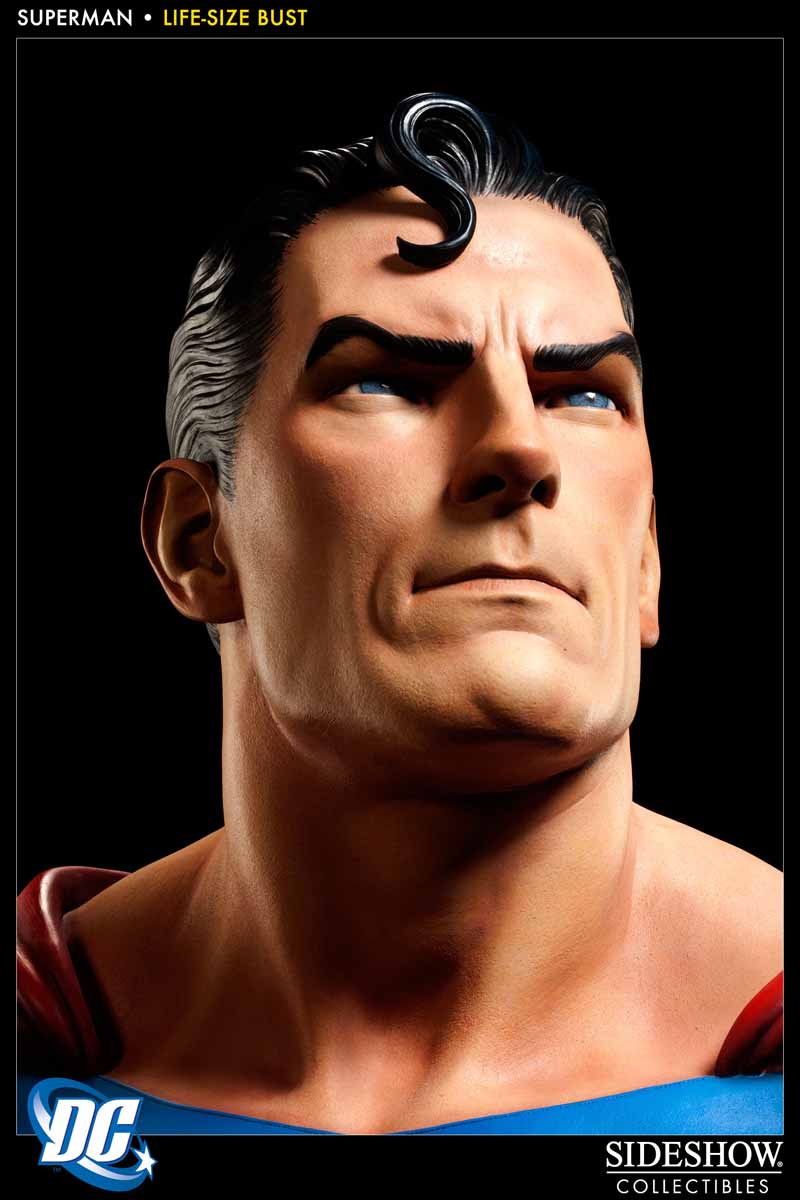 SUPERMAN LIFE SIZE BUST 400113_press02