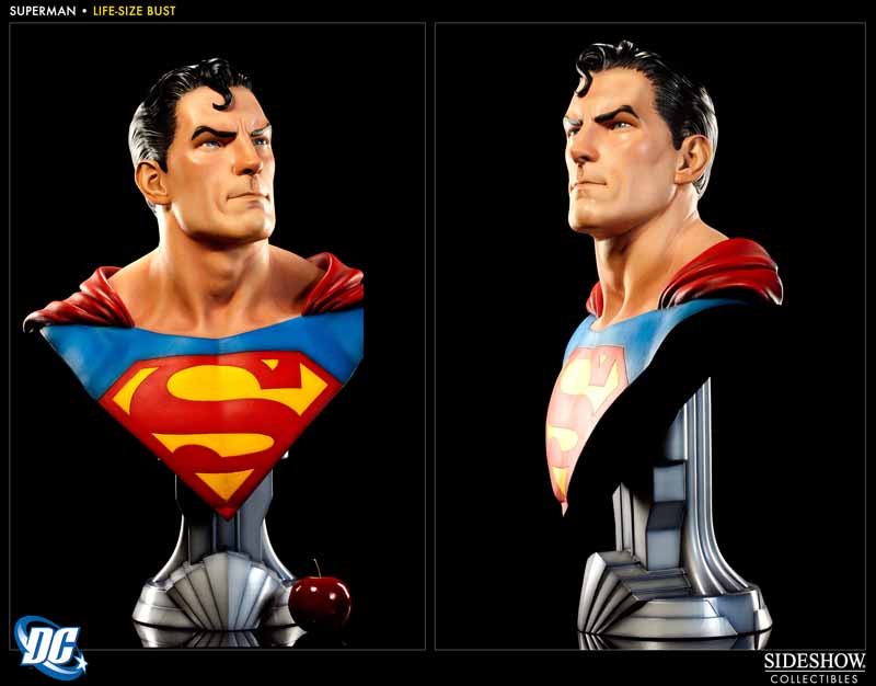 SUPERMAN LIFE SIZE BUST 400113_press03