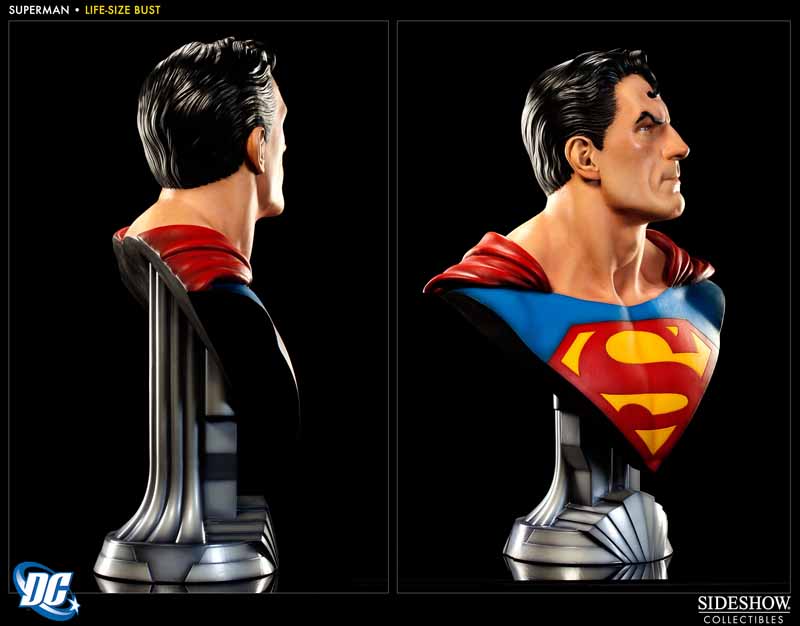 SUPERMAN LIFE SIZE BUST 400113_press06