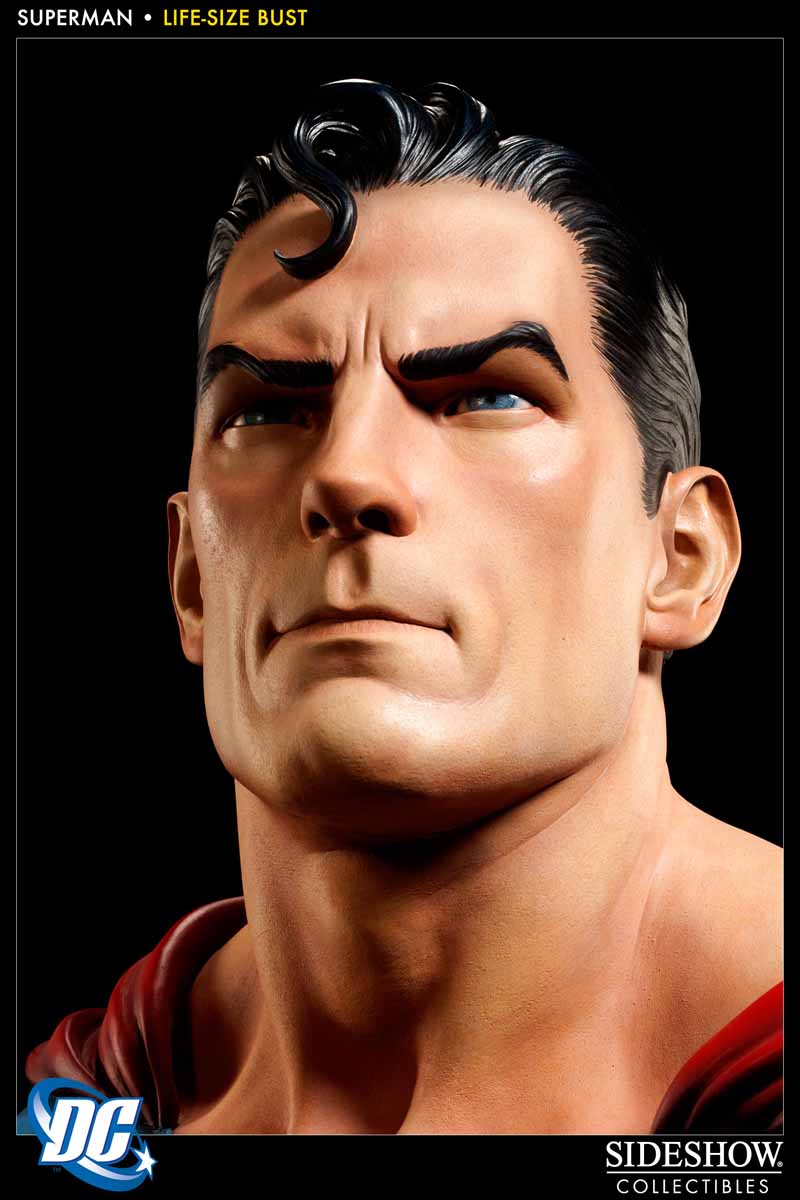 SUPERMAN LIFE SIZE BUST 400113_press08