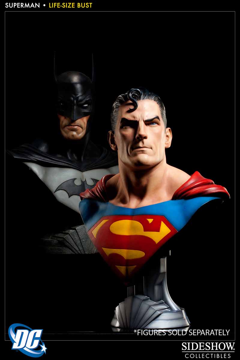 SUPERMAN LIFE SIZE BUST 400113_press09