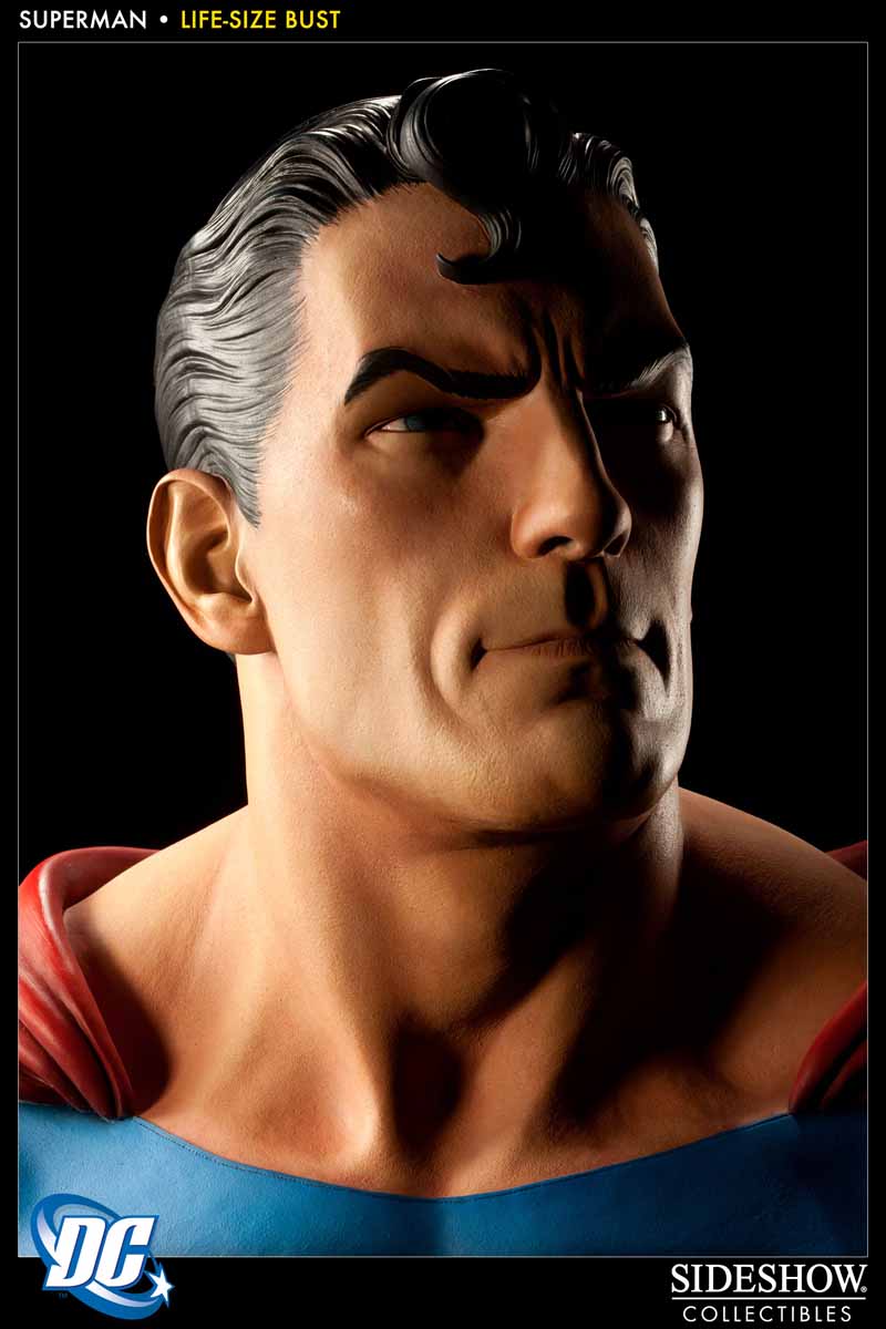 SUPERMAN LIFE SIZE BUST 400113_press10