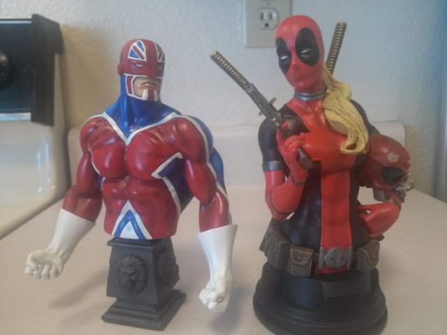 DEADPOOL CORPS MINI BUST SET GENTLE GIANT  7